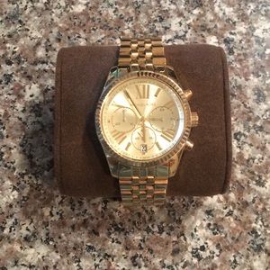 Michael Kors Lexington Gold Watch